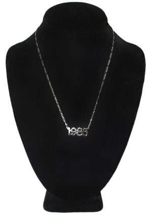 Birth Year Plate Necklace