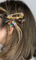 Disco Party Hair Clips (Set of 2)