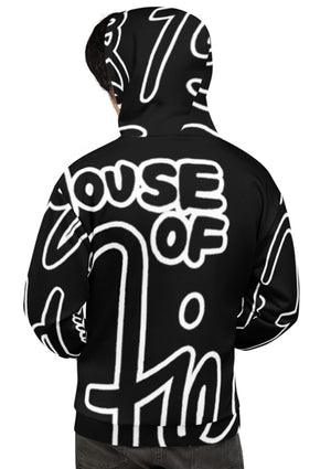 House of Field Logo Hoodie - Black
