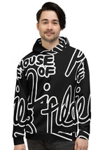 House of Field Logo Hoodie - Black