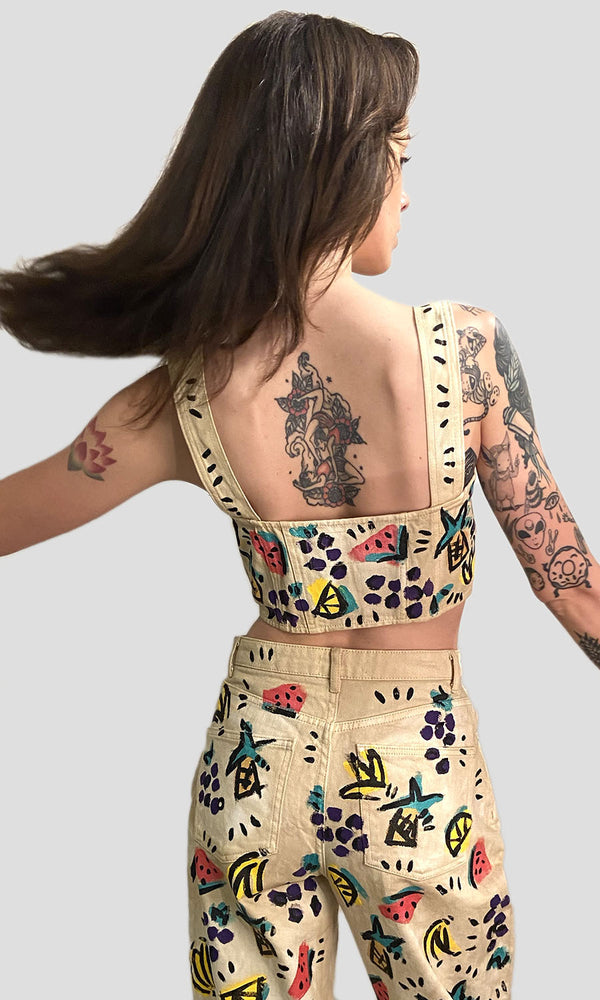 Abstract Bra - Fruit – Patricia Field ARTFASHION