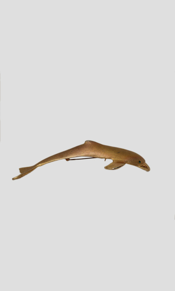 Vintage Dolphin Brooch