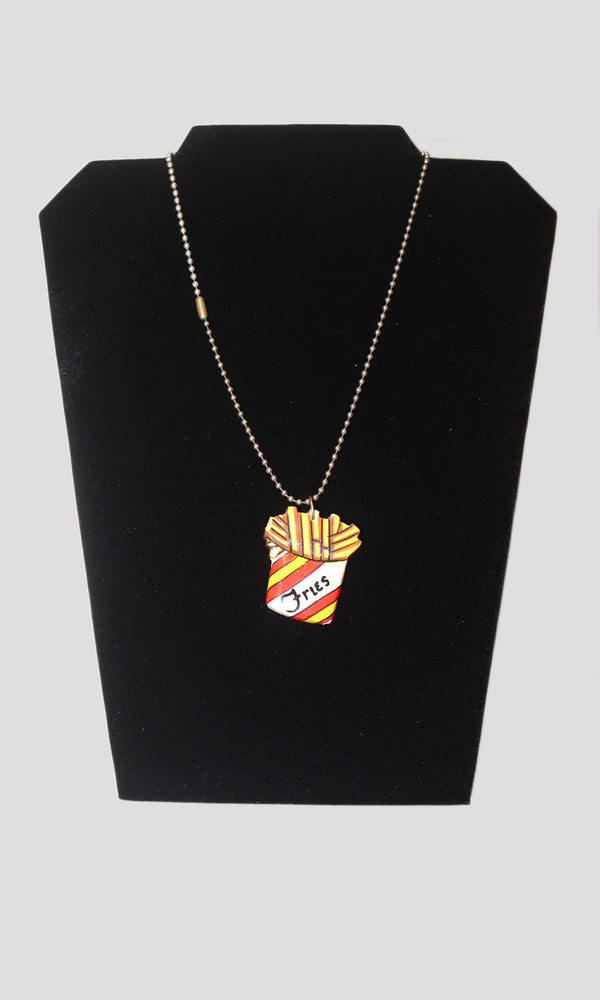 Feed Me Fries Necklace