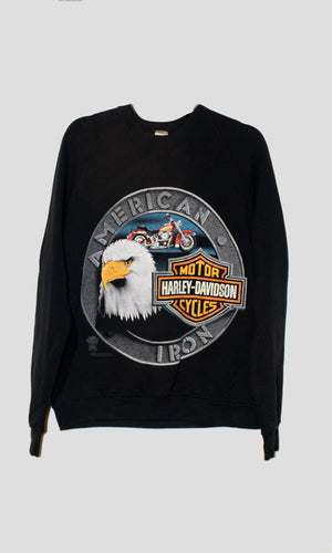 Vintage harley davidson sweatshirt sale