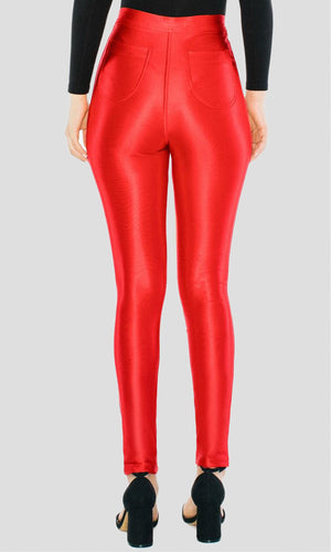 Red AA Disco Pants