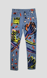 Hands On Painted Jeans
