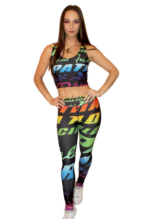 Rainbow Logo Leggings