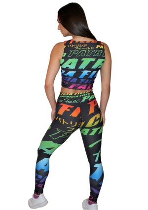 Rainbow Logo Leggings