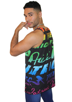 Rainbow Logo Tank Top