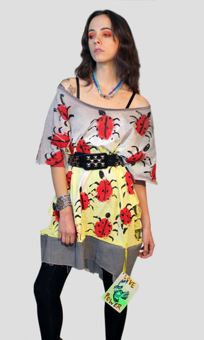LadyBug T-Shirt Dress
