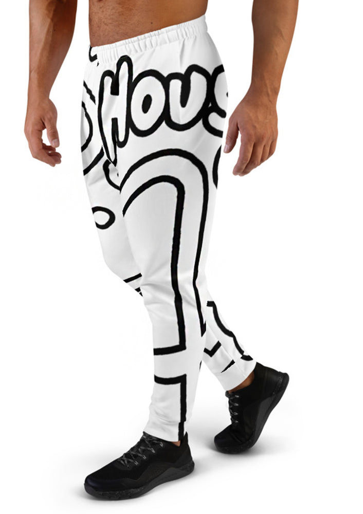House of Field Logo Sweatpants - White