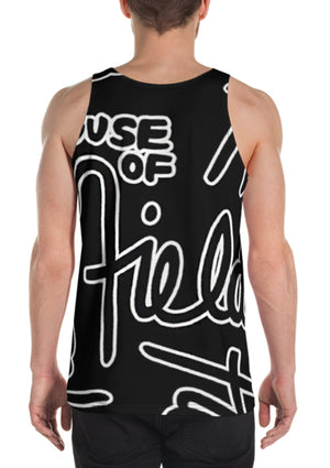 House of Field Logo Mens Tank Top