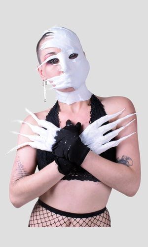 Silicone Glove Set - Phantom White