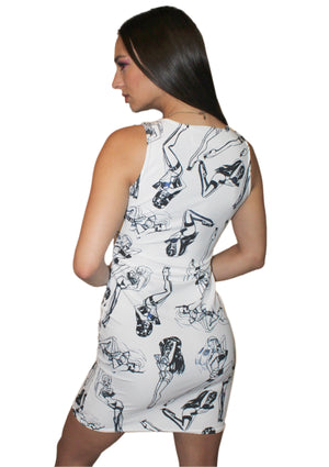 MARTINE Pinup Girls Bodycon Dress